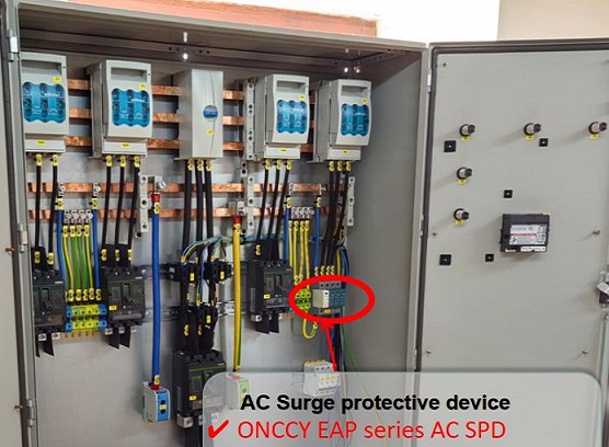 Установка защиты от перенапряжения переменного тока ONCCY в Европе